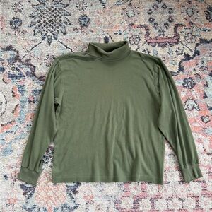 Olive Green Turtleneck